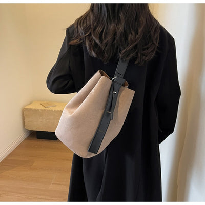 Bolsa de Hombro Retro Mate Gran Capacidad - Estilo Versátil Todo Uso - Image 29