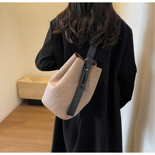 Bolsa de Hombro Retro Mate Gran Capacidad - Estilo Versátil Todo Uso - Image 29