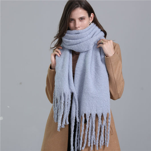 Bufanda Larga de Invierno Tipo Cachemira - Cálida y Versátil - Image 7