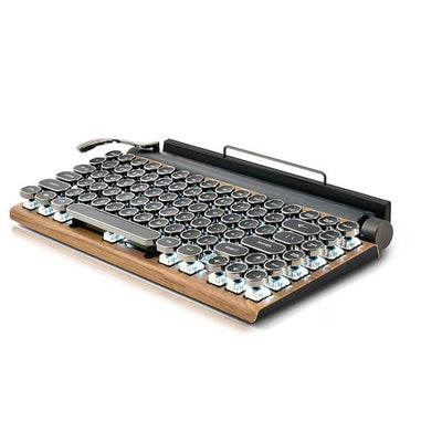 Teclado Mecánico Bluetooth Retro Punk con Diseño de Máquina de Escribir - Image 10