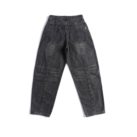 Jeans Vintage Deconstruido con Parches Pesados Lavado Retro - Image 23