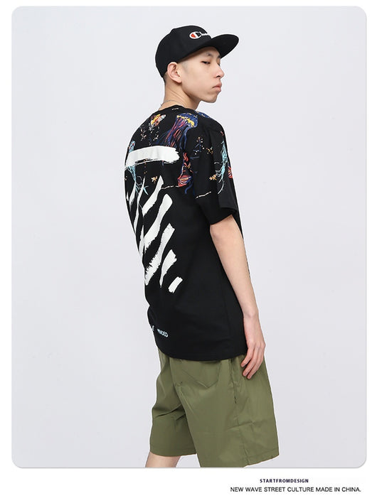 Camiseta Unisex Estampado Graffiti Street Style - Image 18
