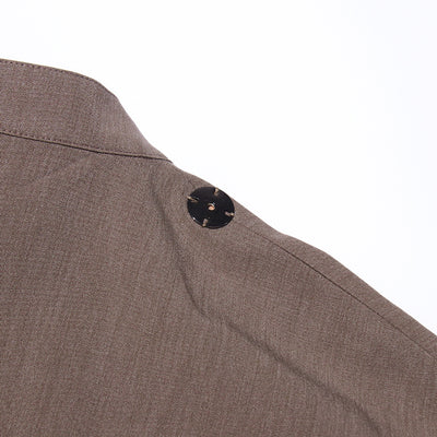 Blazer Ejecutivo con Capa y Cuello Alto para Mujer - Image 10