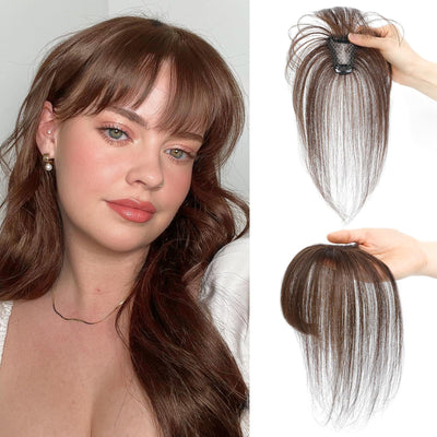 Peluca 3D con Flequillo Tejido a Mano - Elegancia Sofisticada - Image 8