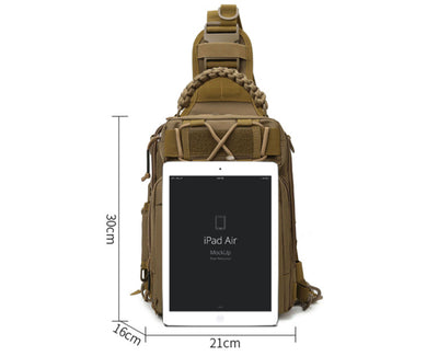 Bolsa Deportiva Táctica para Pecho con Diseño Camuflado - Image 10
