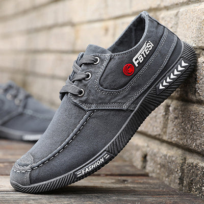 Zapatos Casuales de Hombre en Lona Denim Lavado - Image 14