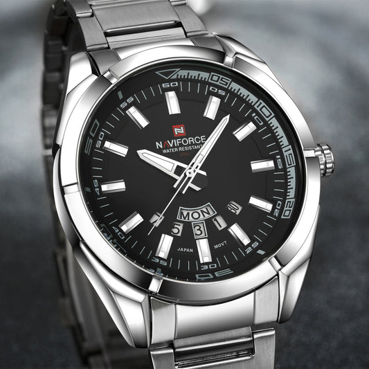 Reloj Naviforce 9038 - Elegancia Asequible con Movimiento de Cuarzo