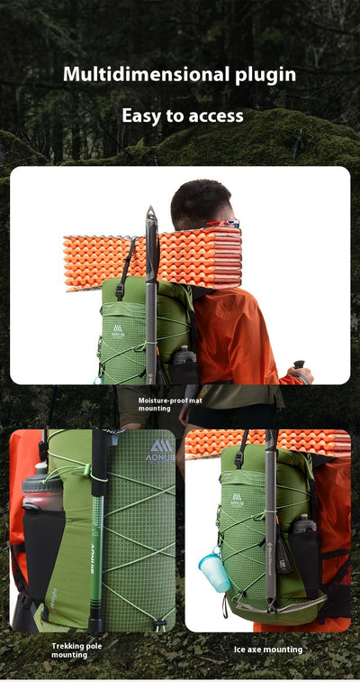 Mochila de Senderismo 24L de Gran Capacidad para Hombre y Mujer - Image 9