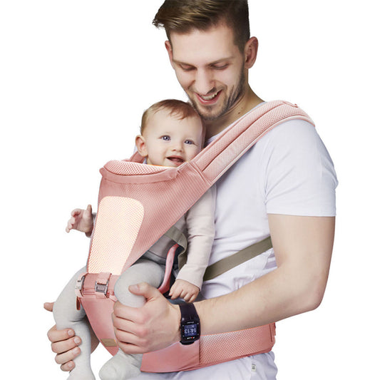 Cargador Frontal Respirable para Bebé con Soporte Lumbar Multifuncional