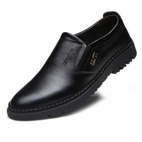 Zapatos Casuales de Cuero Genuino para Hombre Primavera Otoño Transpirables