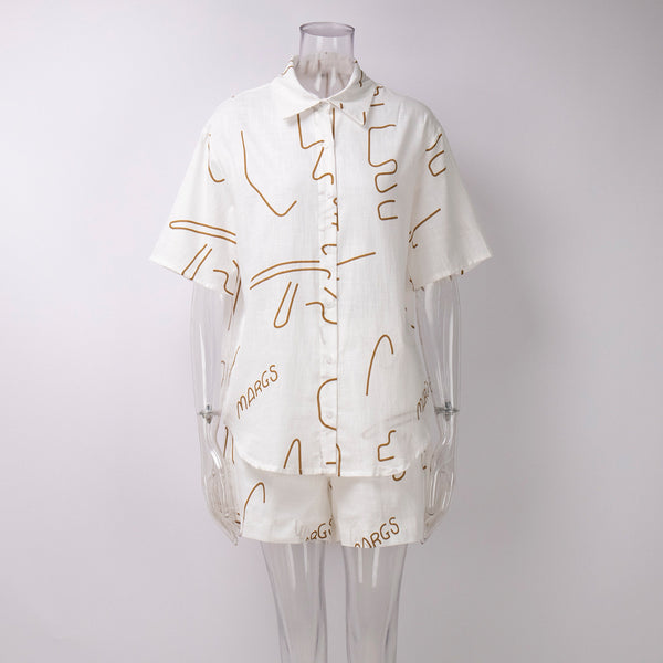 Conjunto de Shorts y Playera de Manga Corta para Hombre - Image 9