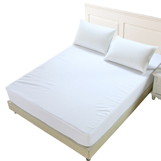 Sábana Pongee Transpirable de Color Puro para Dormir - Image 10