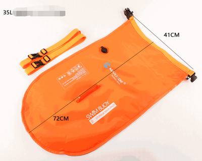 Boya de Natación Doble Airbag con Mochila Impermeable Desmontable - Image 13