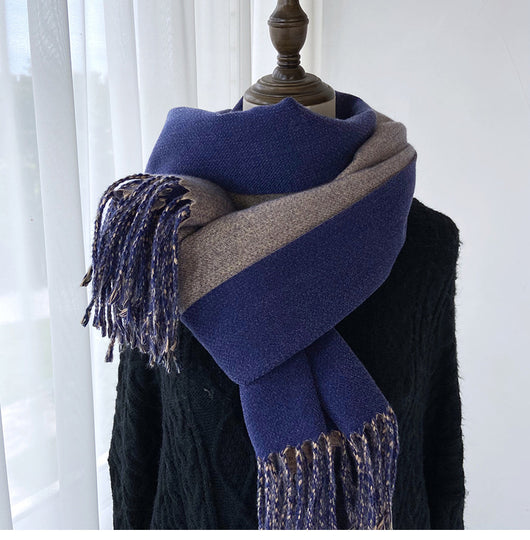 Bufanda de Cachemira para Mujer - Combinación de Colores Otoño Invierno - Image 42