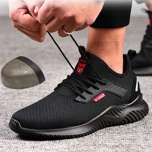 Zapatos de Seguridad Laboral Antiaplastamiento y Antipunción para Hombre