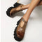 Zapatos Casuales para Mujer con Hebilla y Suela Gruesa