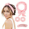 Pink Hair Curler 4 Pieces Opp