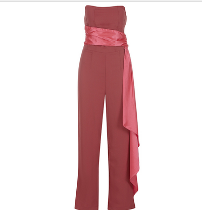 Jumpsuit Palazzo Mujer Cuello V - Diseño Rejuvenecedor Tendencia Net - Image 2