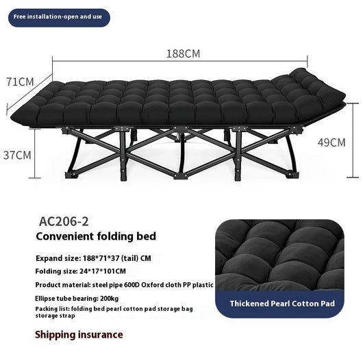 Cama Plegable Portátil para Camping y Oficina - Image 21