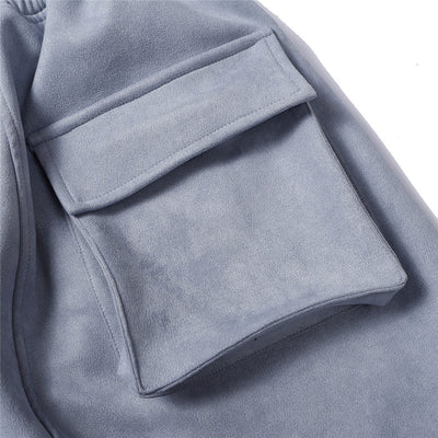 Pantalones Casuales Multibolsillos en Color Sólido para Hombre - Image 10