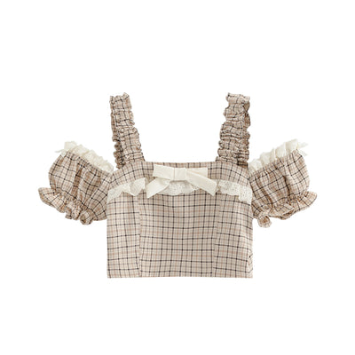 Blusa de Hombros Descubiertos con Tirantes Finos - Perfecta para Verano - Image 4