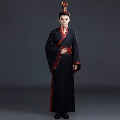 Traje Tang Primavera Otoño - Ropa Tradicional China para Hombre - Image 6