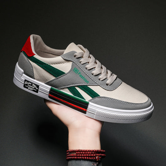 Zapatillas de Lona Casual Estilo Coreano para Hombre - Image 7