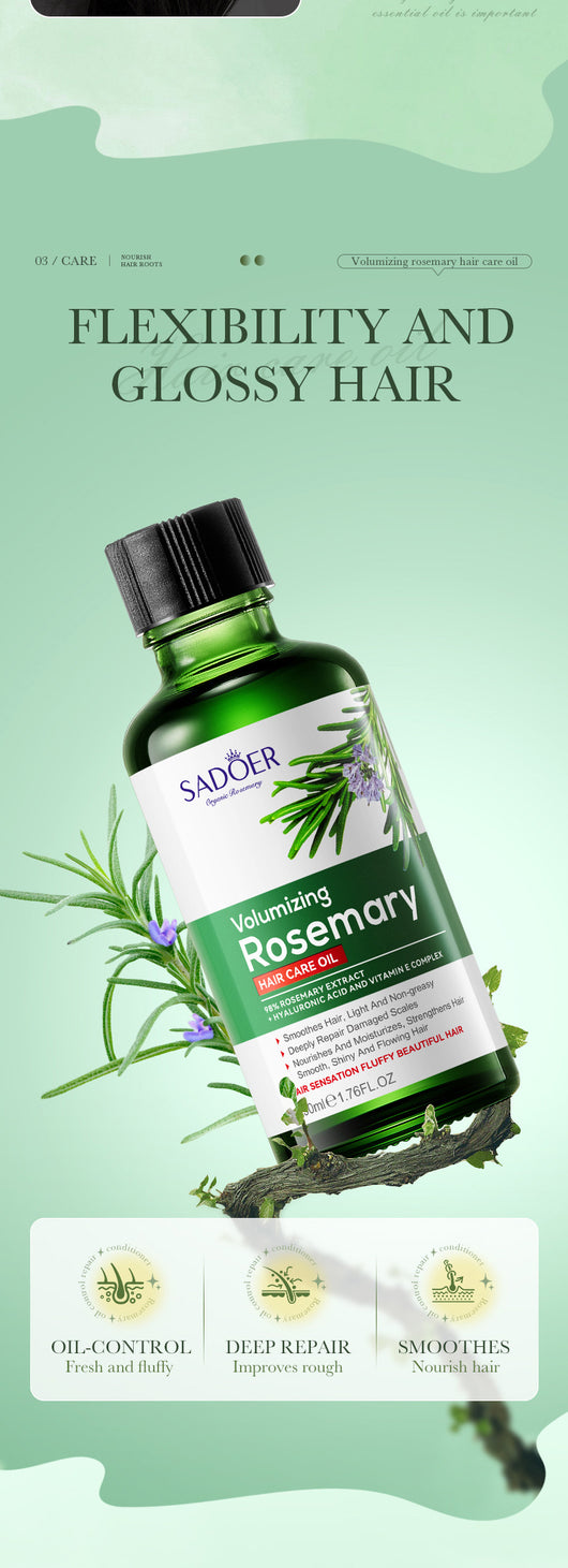 Aceite Esencial Restaurador de Romero para Cabello Seco y Encrespado - Image 14