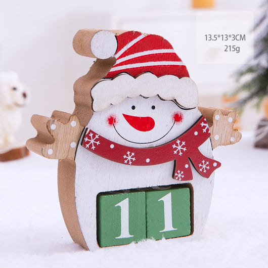 Calendario de Adviento con Escenas Navideñas Decorativas - Image 47