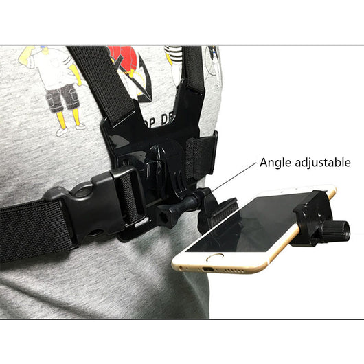 Arnés de Pecho para Celular y Cámaras de Acción con Correas Ajustables - Image 11