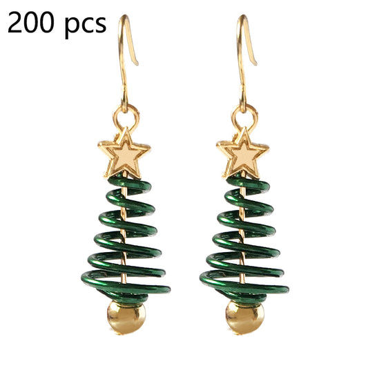 Kit DIY de Aretes Navideños: Árbol y Estrella - Image 10