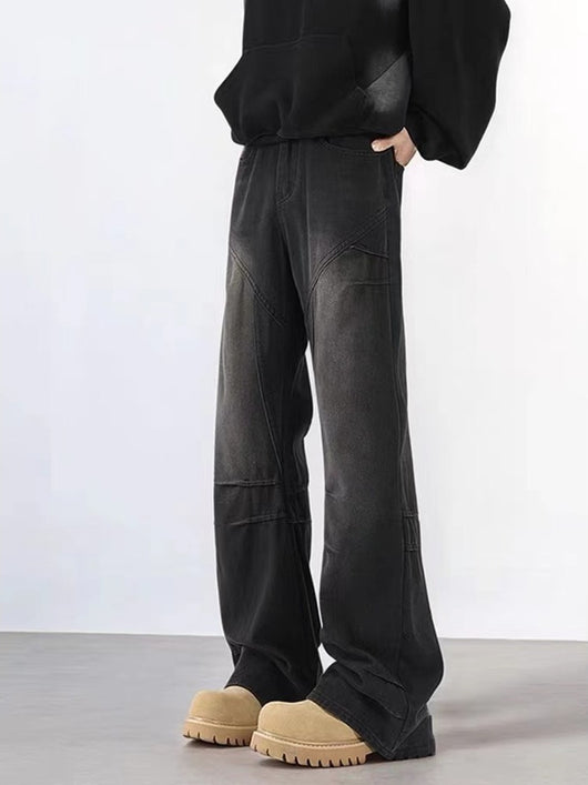 Jeans Flare Deconstructed Vintage Americano para Hombre - Image 4
