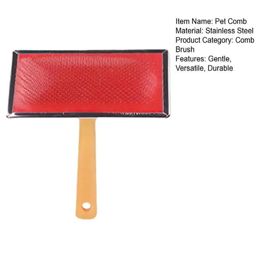 Peine Deslanador para Perros y Gatos - Acero Inoxidable Profesional - Image 13