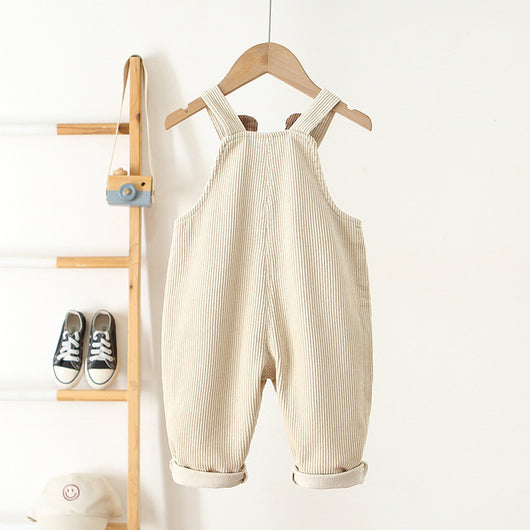Overol Infantil de Pana Adorable y a la Moda para Bebés - Image 24