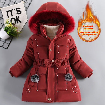 Chaqueta de Algodón Acolchada para Niñas - Abrigada y a la Moda - Image 11