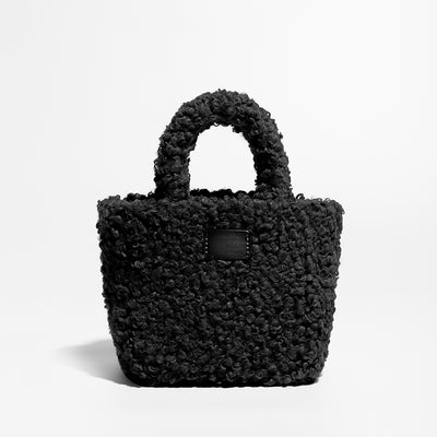 Bolso Cuadrado Pequeño en Lana de Cordero - Image 5