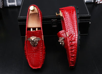 Zapatos de Cuero para Hombre con Estilo Personalizado - Image 8