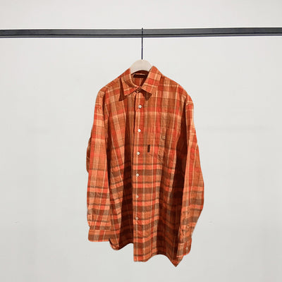 Camisa Cuadriculada Unisex de Manga Larga - Image 9