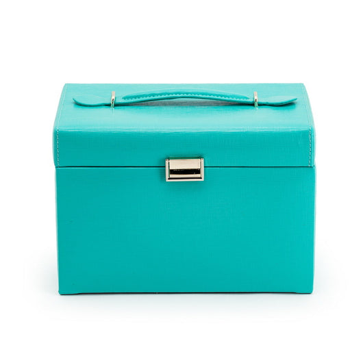 Caja Organizadora de Espejo Portátil en Cuero PU para Joyas y Maquillaje - Image 14