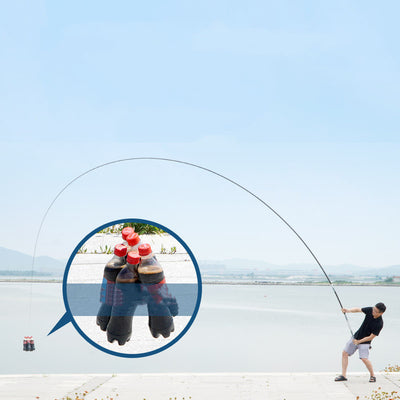 Caña de Pesca Tradicional Ultraligera y Ultrarresistente