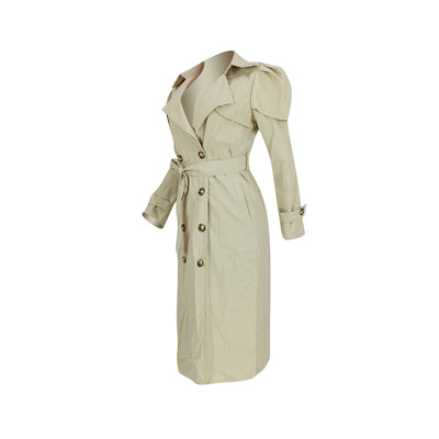 Abrigo Largo Impermeable Versátil para Mujer - Diseño Clásico - Image 7