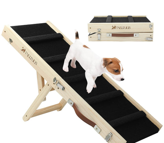 Rampa Escalera Plegable para Perros - Ajustable, Portátil y Antideslizante - Image 2