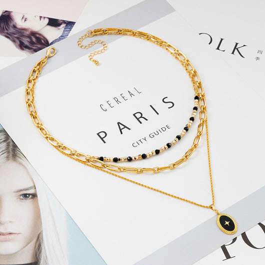 Cadena de Oro 18k con Dije Estrella - Collar Elegante para Clavícula - Image 5