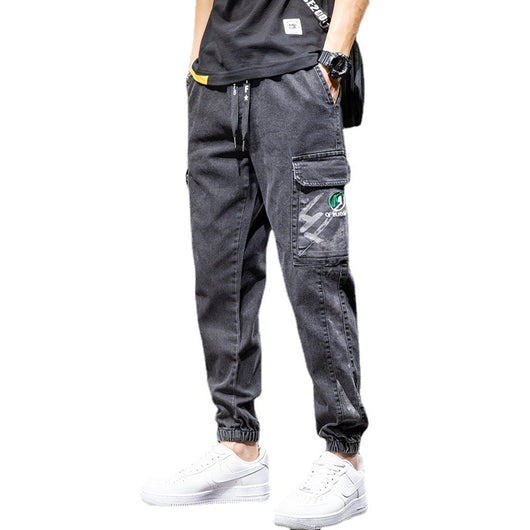 Pantalón Retro Holgado Talla Grande para Hombre - Image 3