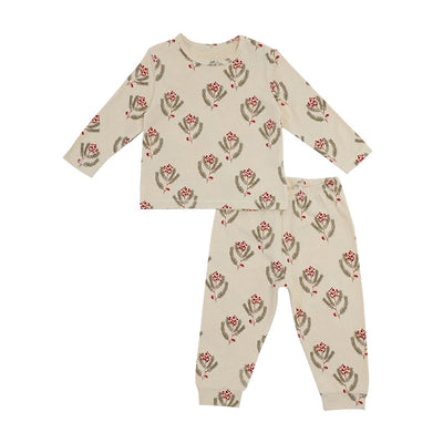 Pijama Navideño Floral para Bebé - Image 10