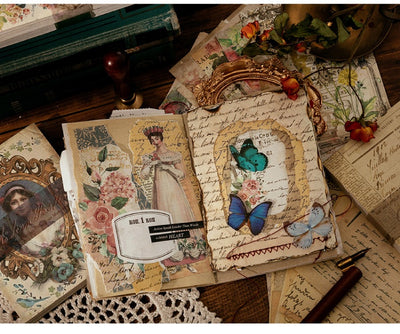 Cuaderno Artístico Retro con Papel Texturizado para Proyectos DIY - Image 19