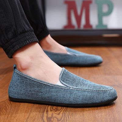 Zapatos de Lona Slip-On para Hombre - Comodidad Casual sin Esfuerzo - Image 4