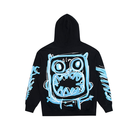 Chamarra Hoodie Suelta para Parejas Primavera Otoño Casual - Image 13