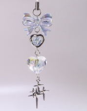 Adornos Corazón de Cristal Azul Transparente - Image 11
