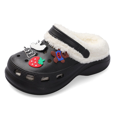 Pantuflas Baotou Reversibles de Algodón - Comodidad Cálida Todo el Año - Image 22